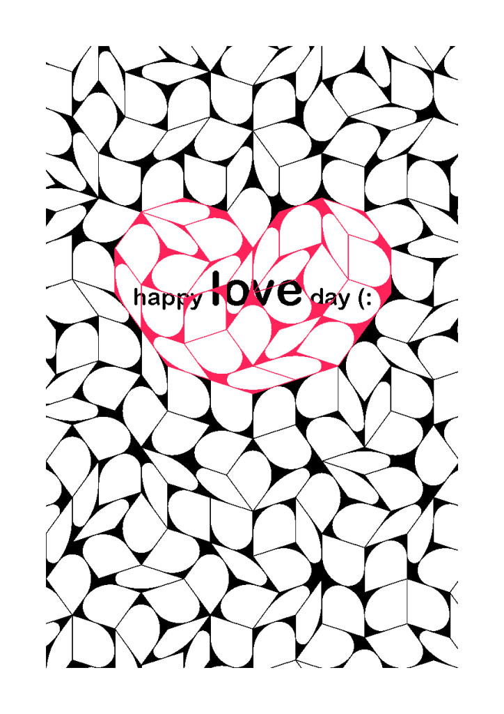 2013 LOVE DAY card design #2